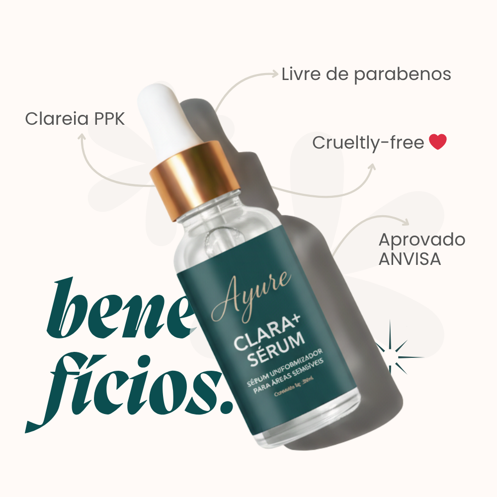 Ayure Clara+ Sérum Clareador íntimo